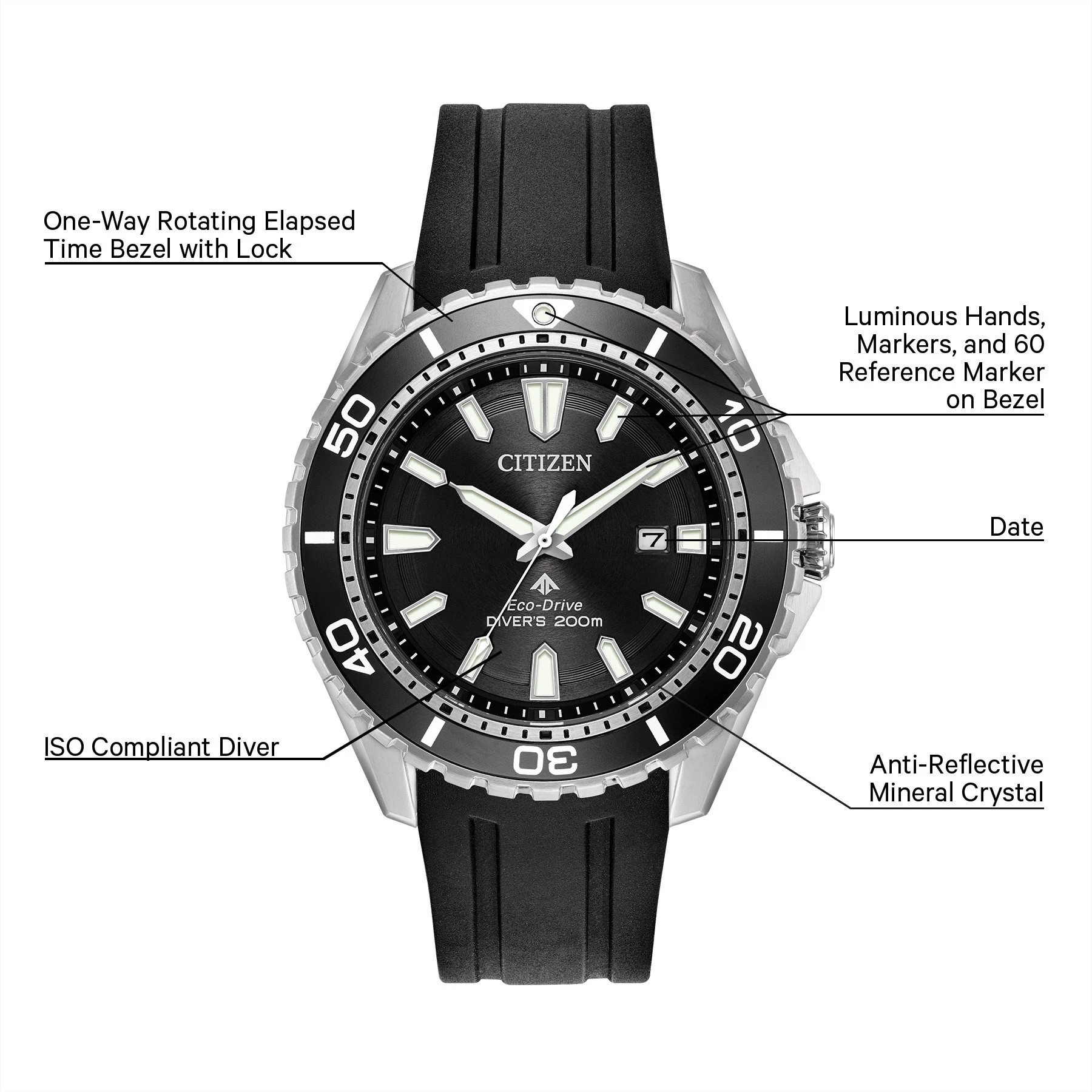 Promaster Diver - Men's Eco-Drive BN0190-07E Diver Watch | CITIZEN